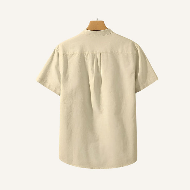 Men's Linen Old Money Shirt Bellacourt