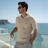 Premium Ribbed Polo Shirt – Sollome