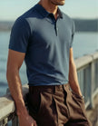Men’s Old Money Polo - Arrevier (Anti-Wrinkle)