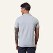 Men's Half-Zip Polo Shirt Old Money Perion