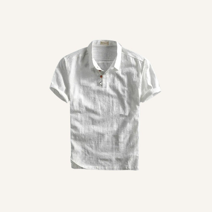 Men’s Linen Polo Shirt - Salerno