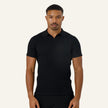 Men's Knit Polo Shirt Old Money Saville