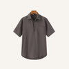 Linen Polo Shirt - Casablanca