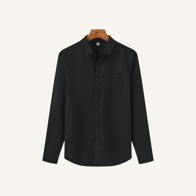 Men’s Long-Sleeve Linen Shirt - Milford