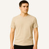 Men's Old Money Basic Textured T-Shirt Belmont