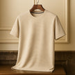 Men's Old Money Basic Textured T-Shirt Belmont