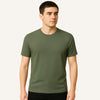 Men's Old Money Basic Textured T-Shirt Belmont