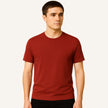 Men's Old Money Basic Textured T-Shirt Belmont