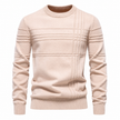 Buy 1, Get 1 Free — LuxeKnit Textured Crew Neck Sweater