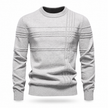 Buy 1, Get 1 Free — LuxeKnit Textured Crew Neck Sweater
