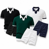 Heritage Textured Polo Shirt + Shorts Set