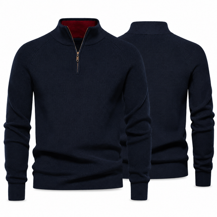 LuxeZip Zipped Collar Sweater — Buy 1, Get 1 FREE