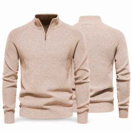 LuxeZip Zipped Collar Sweater — Buy 1, Get 1 FREE