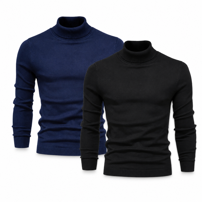 LuxeRoll Roll Neck Sweater — 1+1 Clearance