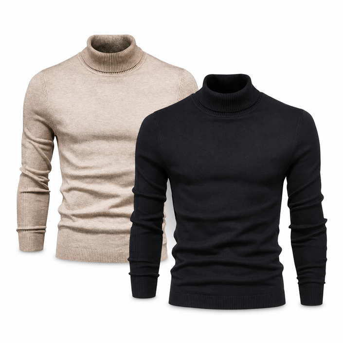 LuxeRoll Roll Neck Sweater — 1+1 Clearance