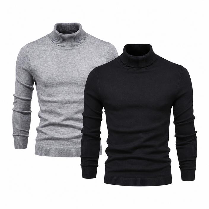 LuxeRoll Roll Neck Sweater — 1+1 Clearance