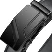 Men's Black Leather Dress Belt – Fiare