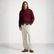 Loopback Fleece Collared Sweatshirt