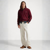 Loopback Fleece Collared Sweatshirt