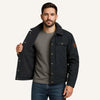 Men’s Sherpa-Lined Winter Jacket – Maccini