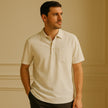 Linen Polo Shirt - Casablanca