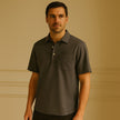 Linen Polo Shirt - Casablanca