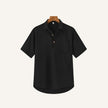 Linen Polo Shirt - Casablanca