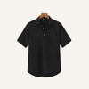Linen Polo Shirt - Casablanca