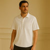 Linen Polo Shirt - Casablanca