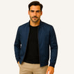 Men’s Black Bomber Jacket – Axis