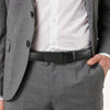 Men’s Leather Belt - Carbon
