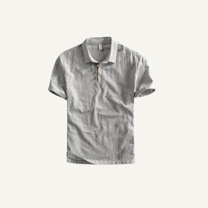 Men’s Linen Polo Shirt - Salerno