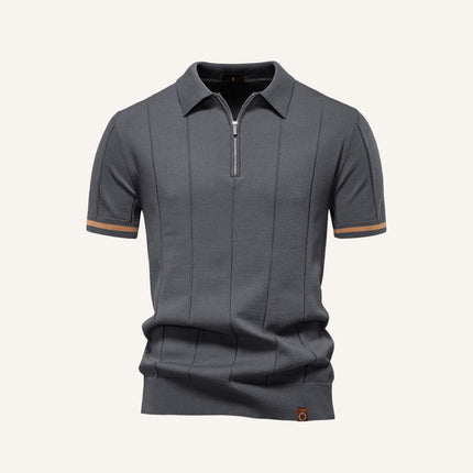 Men’s Quarter Zip Polo – Vissori