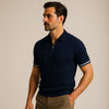 Men’s Quarter Zip Polo – Vissori