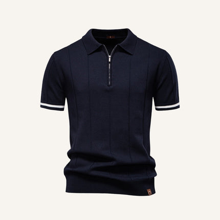 Men’s Quarter Zip Polo – Vissori