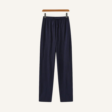 Men's Slim Fit Linen Trousers – Milford