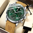 Men's Chronograph Leather Watch - Bellatour