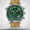 Men's Chronograph Leather Watch - Bellatour