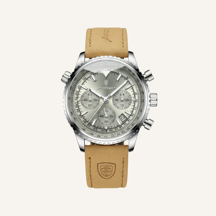 Men's Chronograph Leather Watch - Bellatour