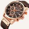 Men's Chronograph Premium Leather Watch - Dominus
