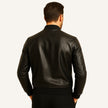 Men's Leather Jacket - Gran Nero