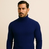 Men's Old Money High Collar Sweater - Rizzo