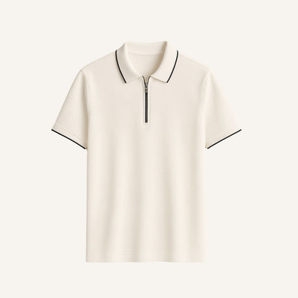 Men's Quarterzip Polo - Manttan