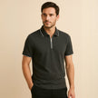 Men's Quarterzip Polo - Manttan