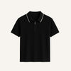 Men's Quarterzip Polo - Manttan