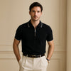 Men's Quarterzip Polo - Manttan
