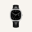 Men’s Retro Leather Watch - Outline