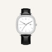 Men’s Retro Leather Watch - Outline
