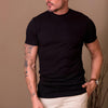 Men’s Ribbed High-Neck T-Shirt – Clarence