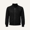 Men's Suede High-Collar Jacket - Monet